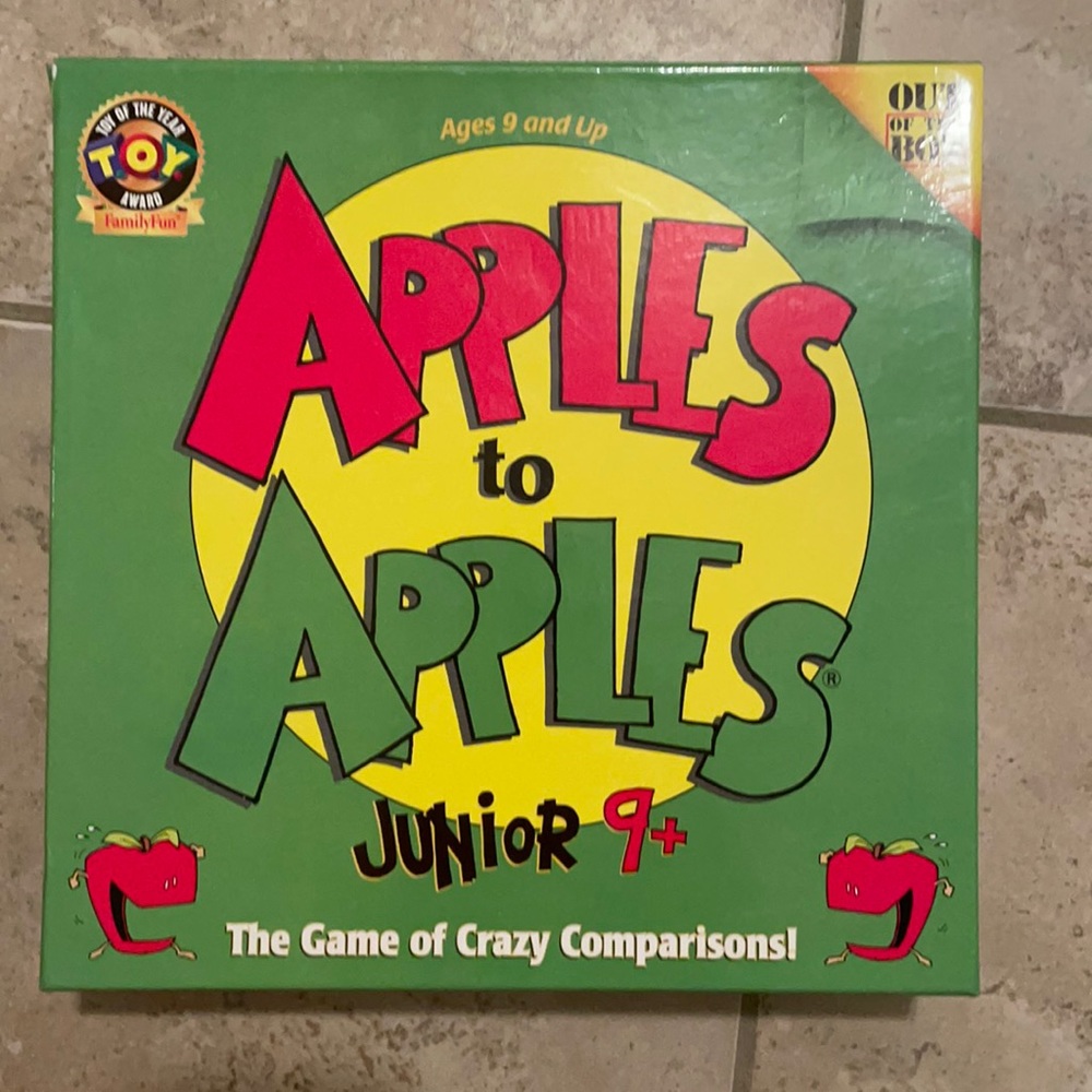 Apples to Apples Junior. Ages 9+.
